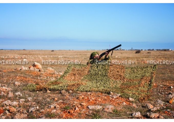 Маскировочная сеть МКТ-3П 1,5х3 м Солома – купить по цене 128 byn в интернет-магазине в городе Сморгонь картинка 8